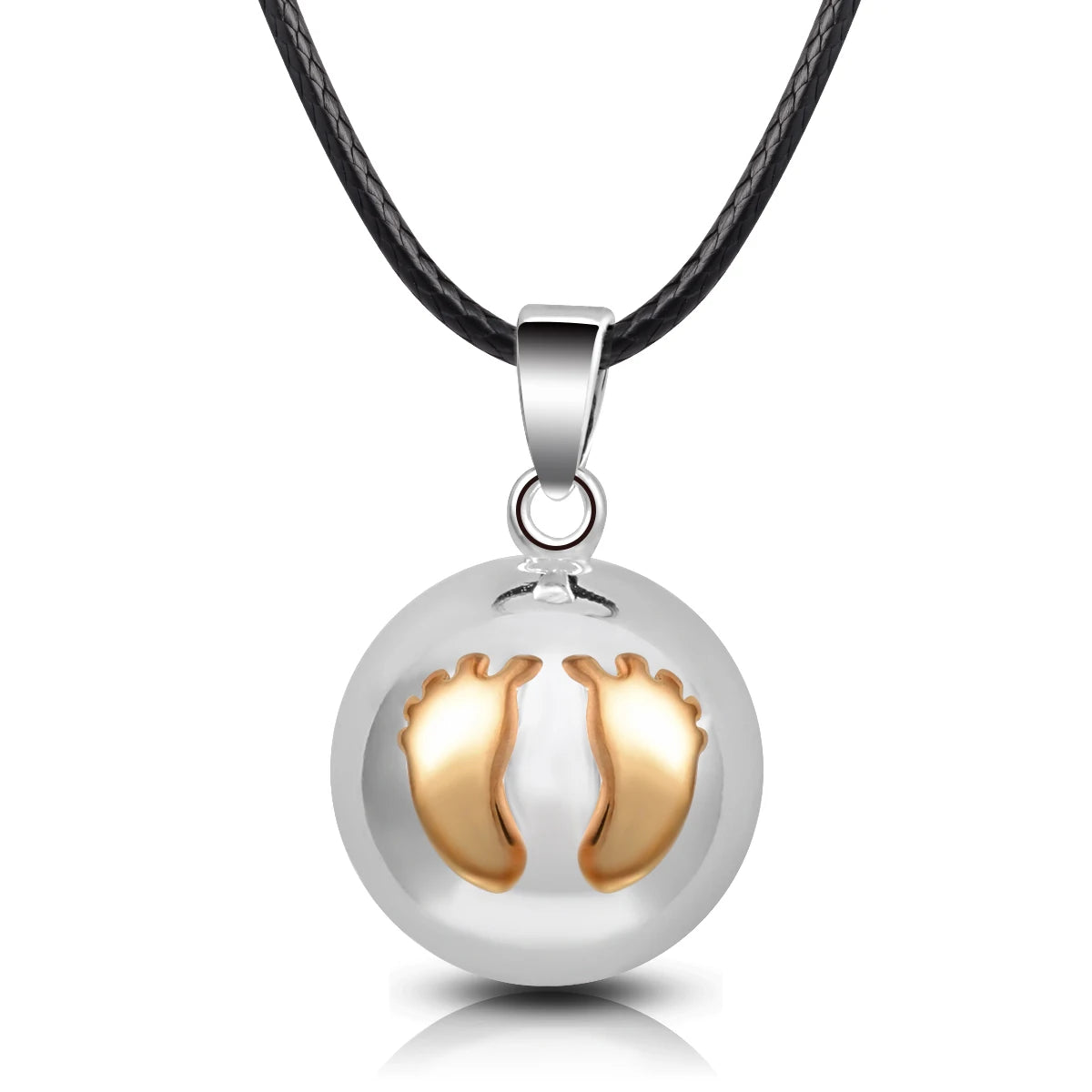 Collier Bola Grossesse Eudora Angel Caller - Pendentif Musical Harmonie Femme Enceinte