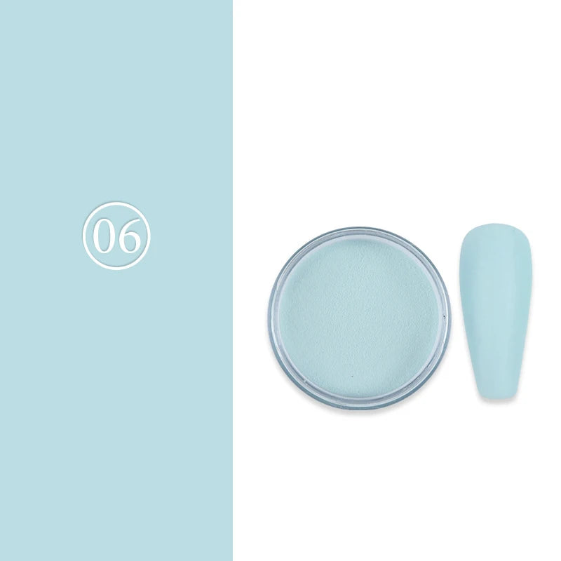 Set Poudre Acrylique 15g Extension Ongles - Trempage Pigment Poussière Liquide Acrylique Manucure Design Sculpture Kit