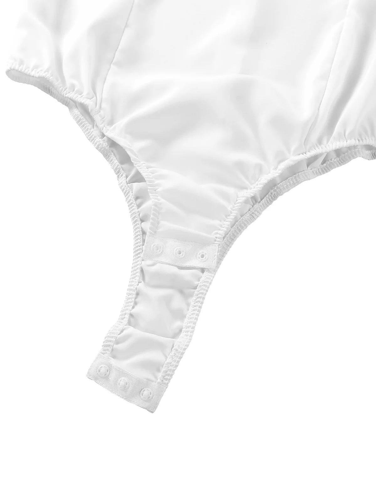 Chemise Body Femme Bureau Blanc - Manches Longues Slim Fit Uniforme Travail