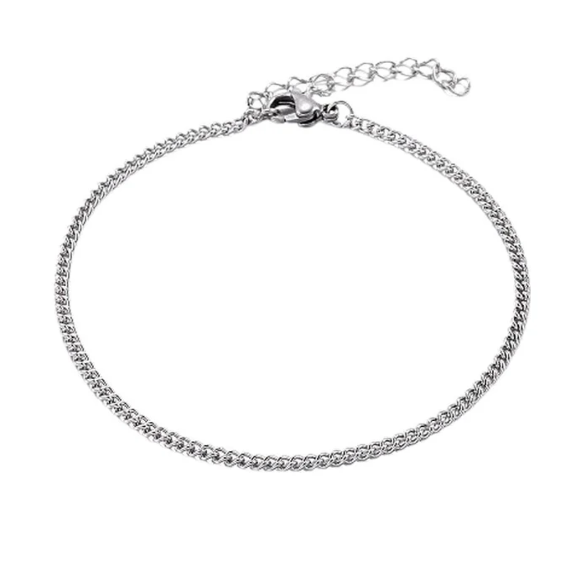 Bracelet Acier Inoxydable Maille Gourmette