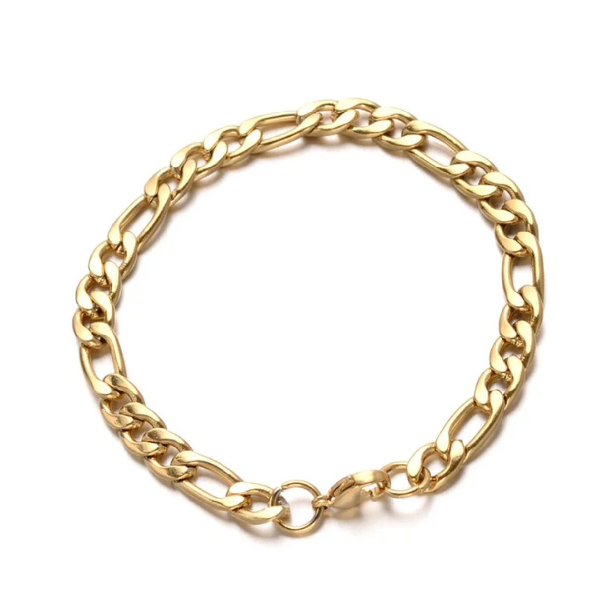 Bracelet Acier Inoxydable Mailles Gourmettes