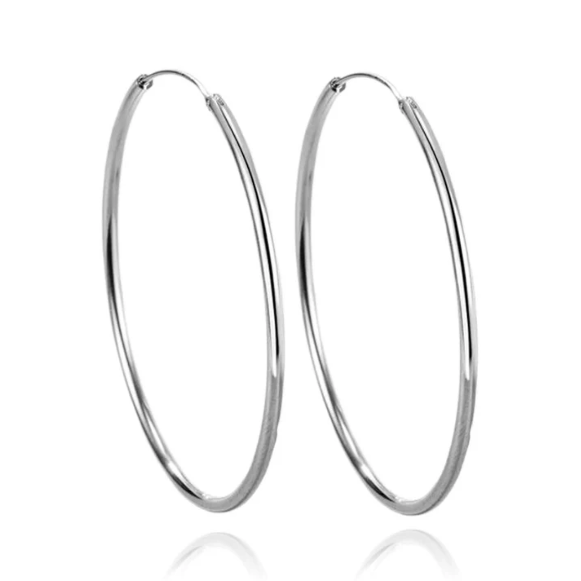 Boucles d'oreilles Créoles Aliyah Argent 925