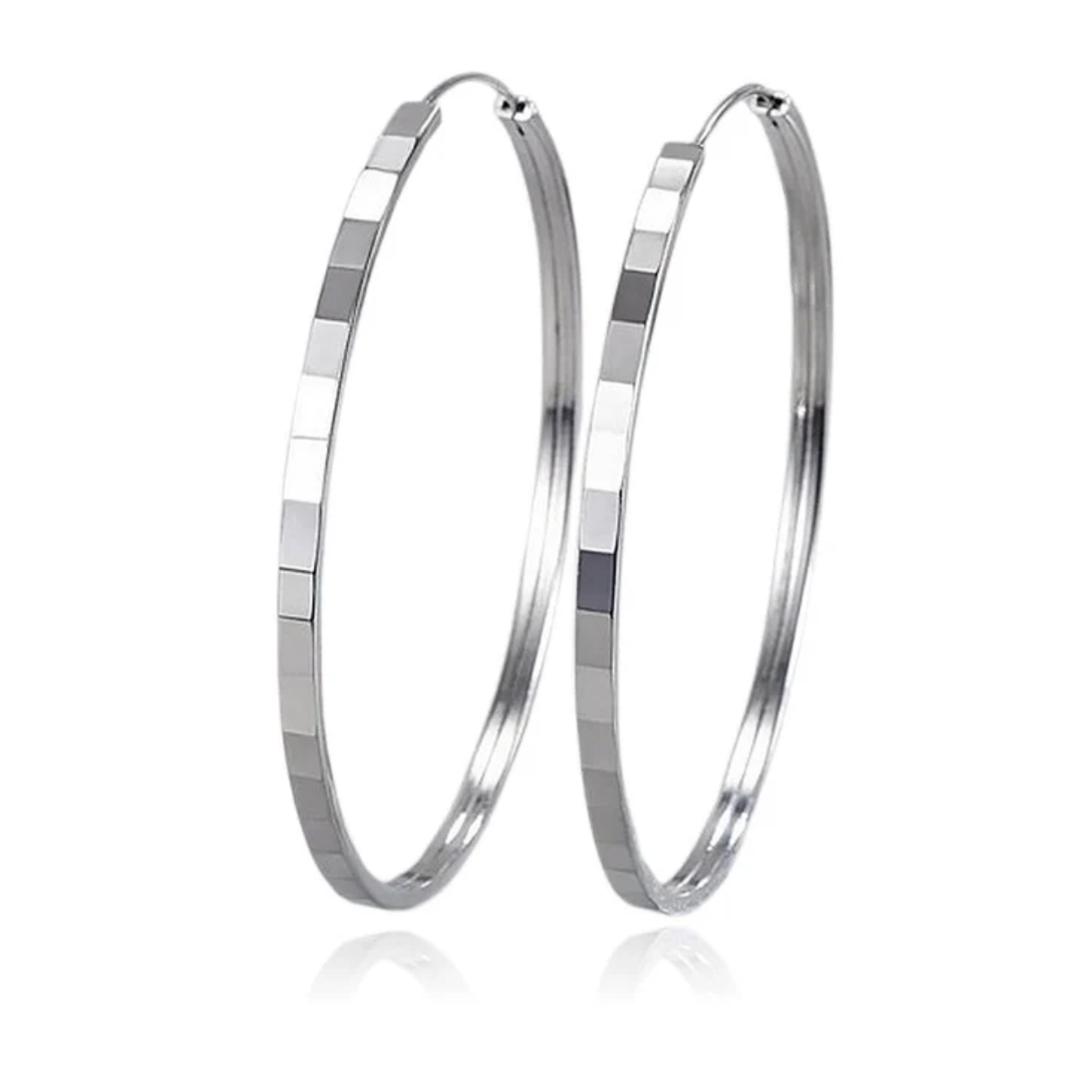Boucles d'oreilles Créoles Suzanne Argent 925