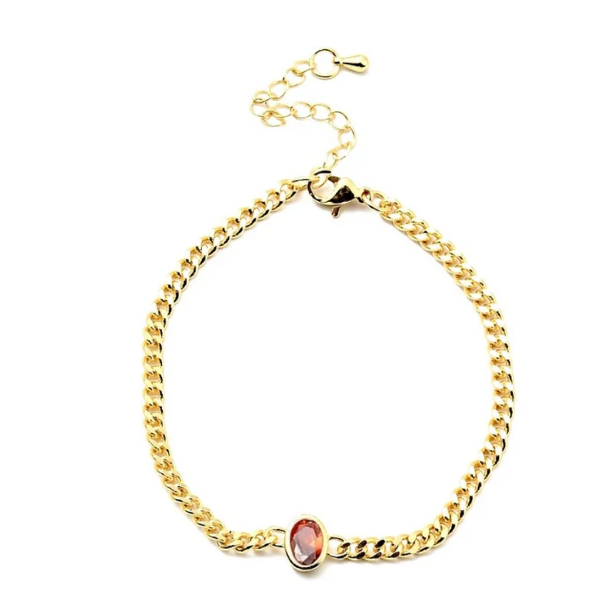 Bracelet souple pendant plusieurs choix plaqué or