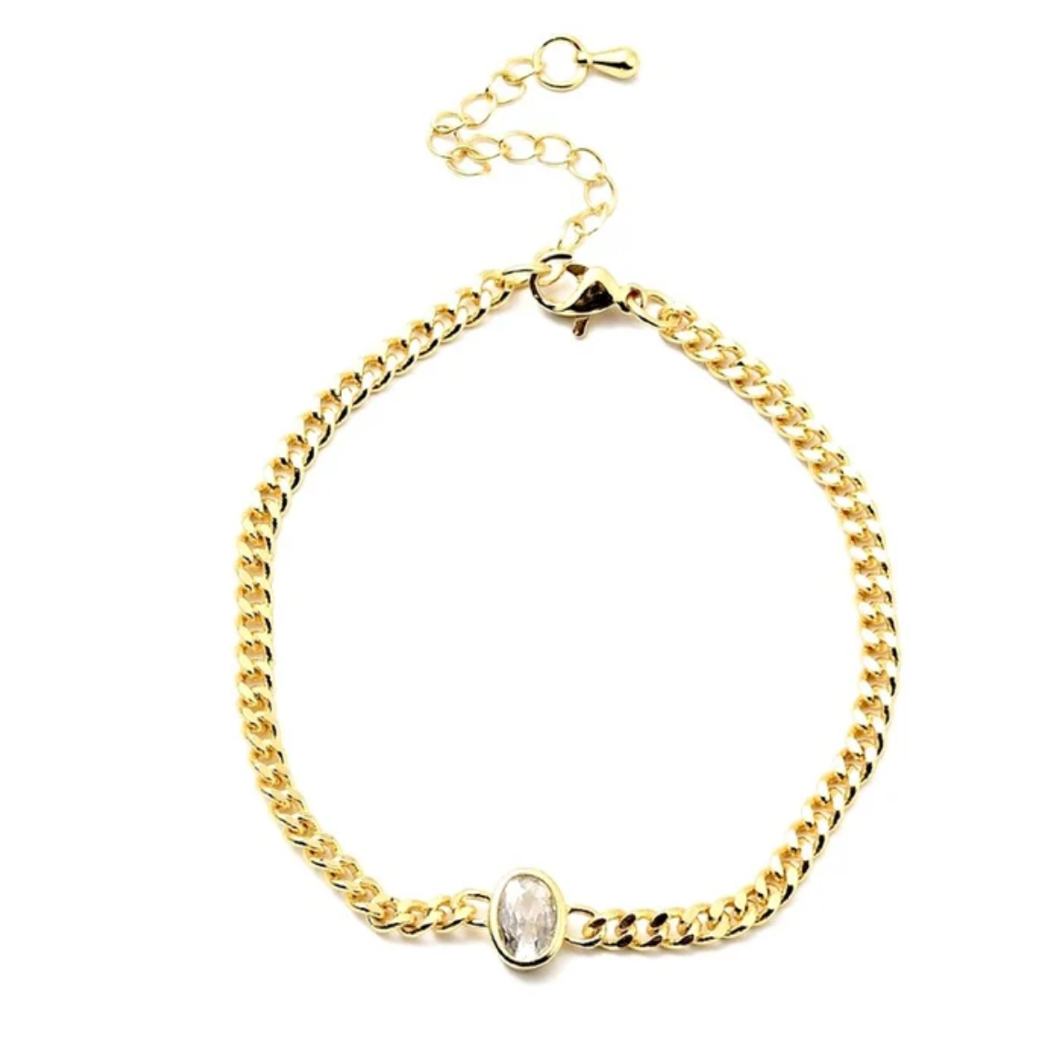 Bracelet souple pendant plusieurs choix plaqué or