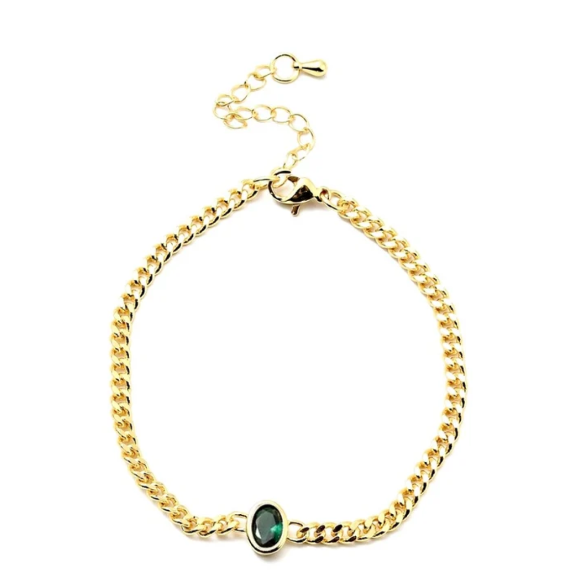 Bracelet souple pendant plusieurs choix plaqué or