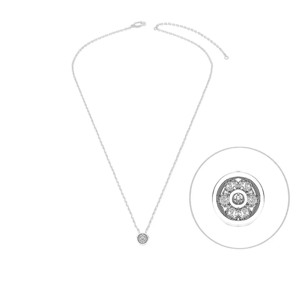 Collier argent 925