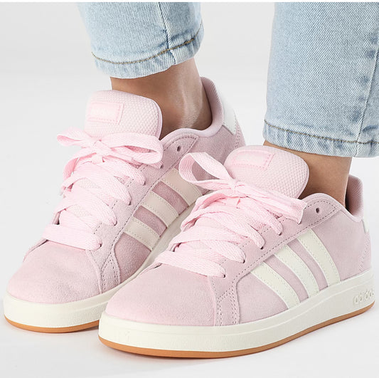 Adidas Sportswear Baskets Femme Grand Court 00s K JP5895 Clear Pink Off White Gum
