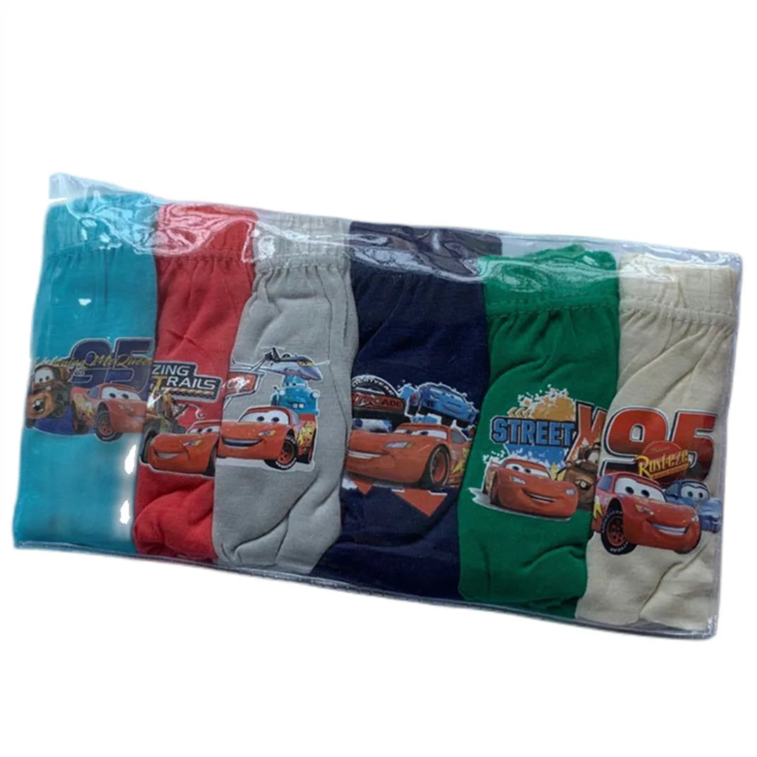 Lot Culottes Garçon Cartoon - Boxers Coton Respirant Sous-Vêtements