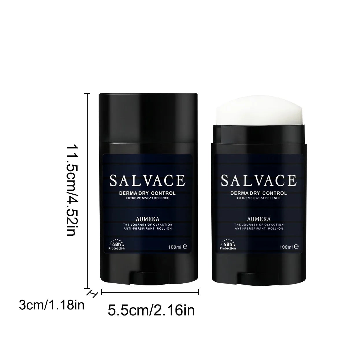 Stick Déodorant Homme Sport 100ml - Anti-Transpirant Aisselles Longue Tenue