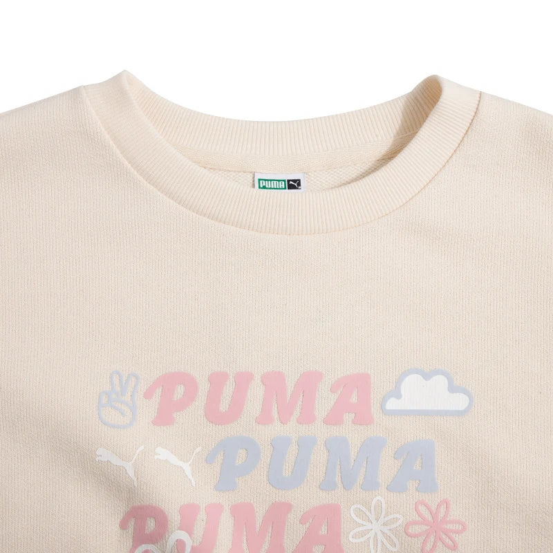 Top Femme PUMA 2-Fer Graphic – Effet Deux Pièces, Coton, Sport & Casual