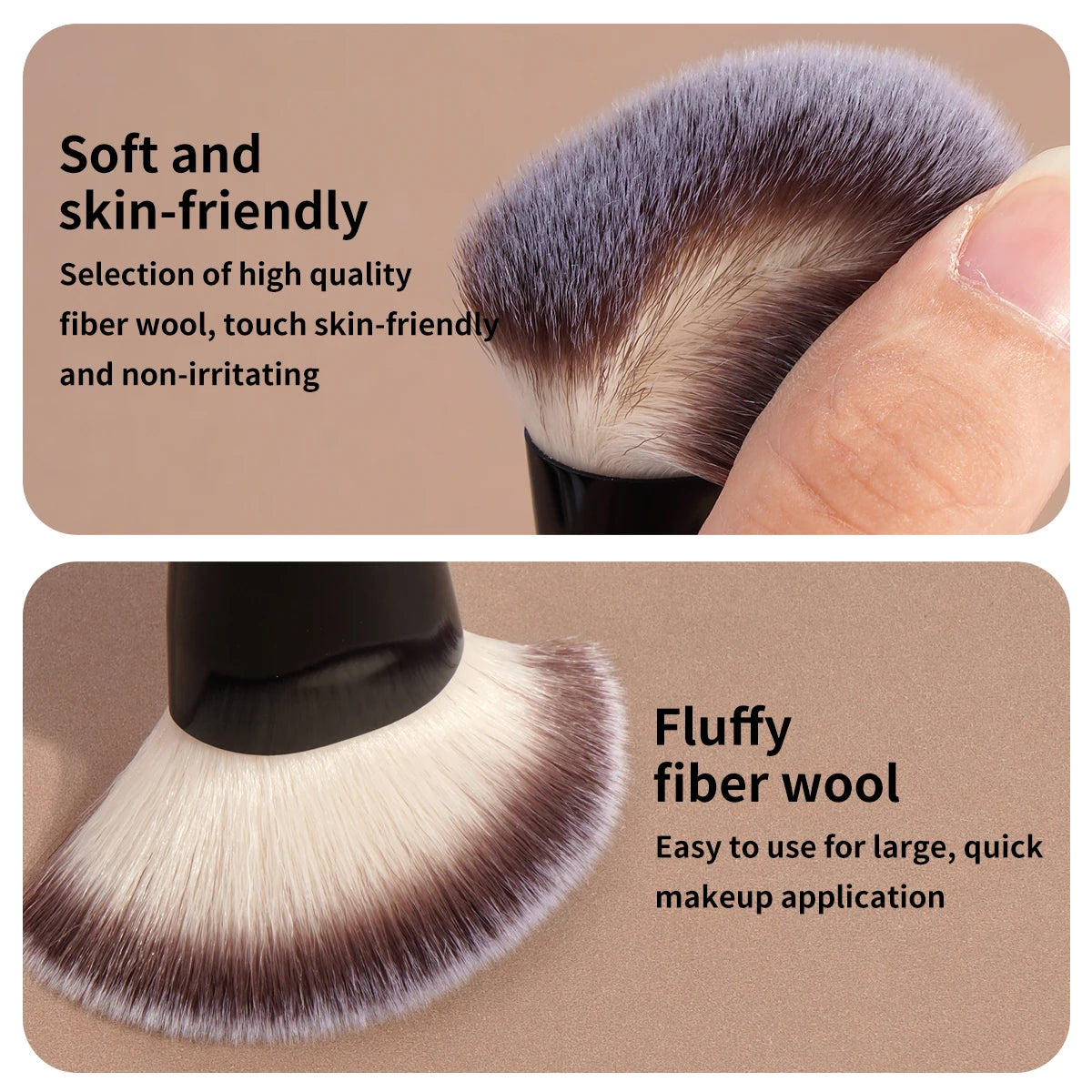 Set Pinceaux Maquillage MAANGE 33pcs - Fond de Teint Contouring Visage Éponges Poudre Joues Front Mâchoire Nez Blending Beauté