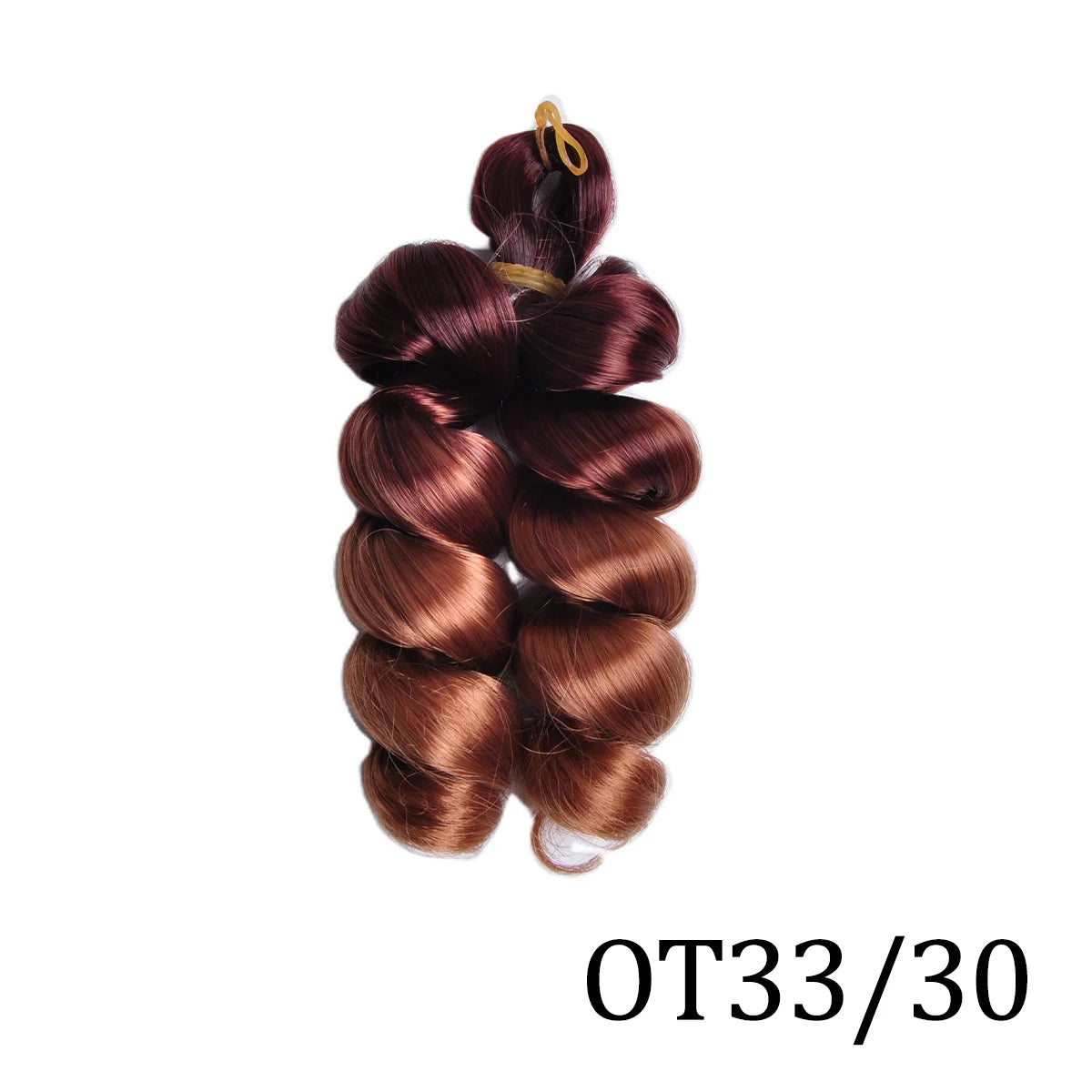 Extension Tresses French Curly Pré-Étirées - Mèches Synthétiques Bouncy Légères Easy Braid Ondulées