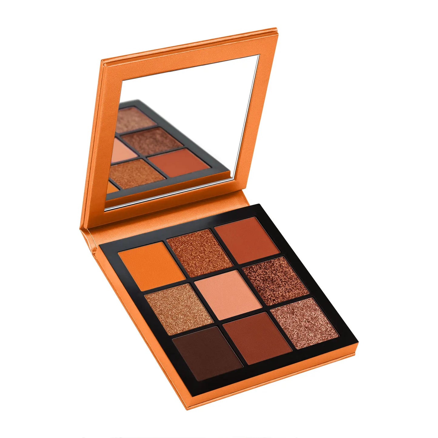 Palette Fard à Paupières 9 Couleurs Diamant Améthyste Rubis Rouge Or Mat Shimmer Paillettes Maquillage Luxe