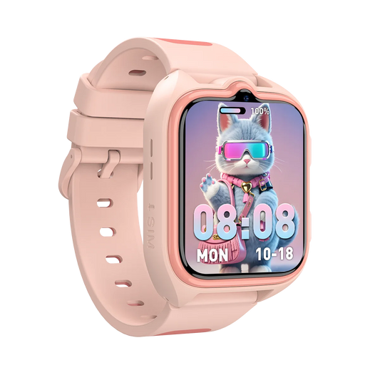 Montre Connectée Enfant Blackview Z30 4G - Smartwatch GPS WiFi LBS Appel Vidéo Téléphone Bleu