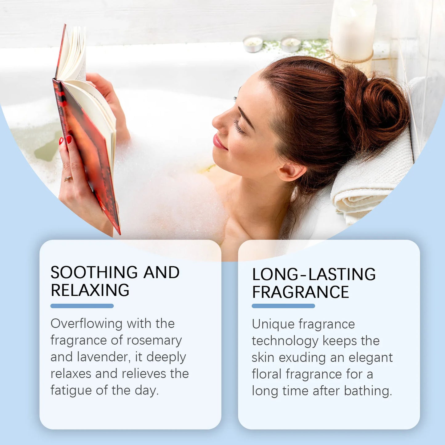 Boule de Bain Aromathérapie six Pièces - Bombe Effervescente Parfum Floral Exfoliante Hydratante Spa Relaxation