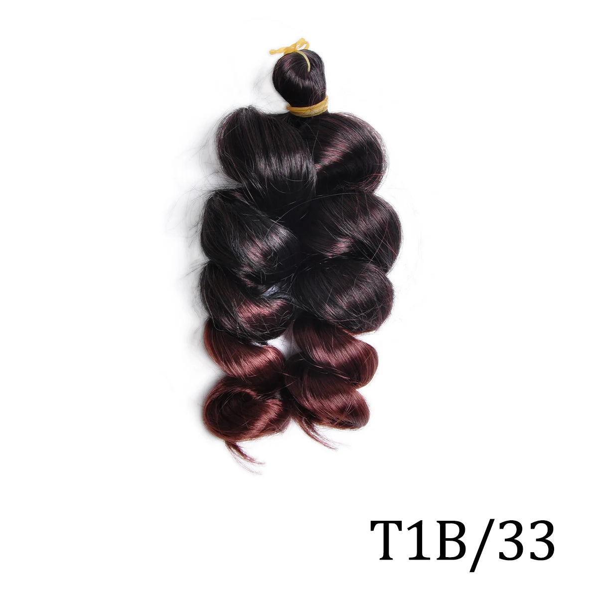 Extension Tresses French Curly Pré-Étirées - Mèches Synthétiques Bouncy Légères Easy Braid Ondulées