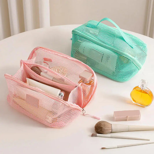 Trousse de Toilette Maquillage Femme - Organisateur Cosmétiques Voyage avec Zip