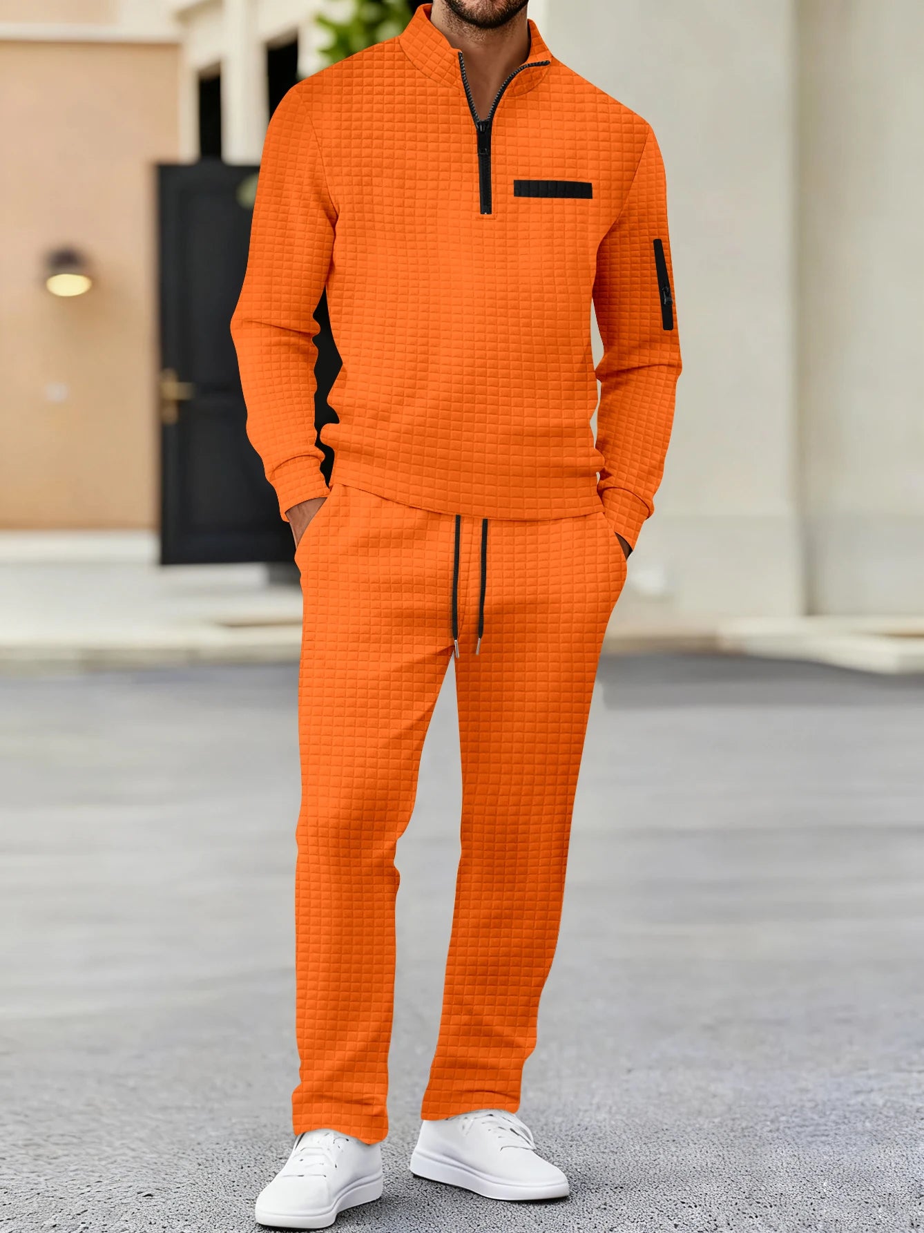 Ensemble Sportswear Homme - Sweat à Capuche + Pantalon