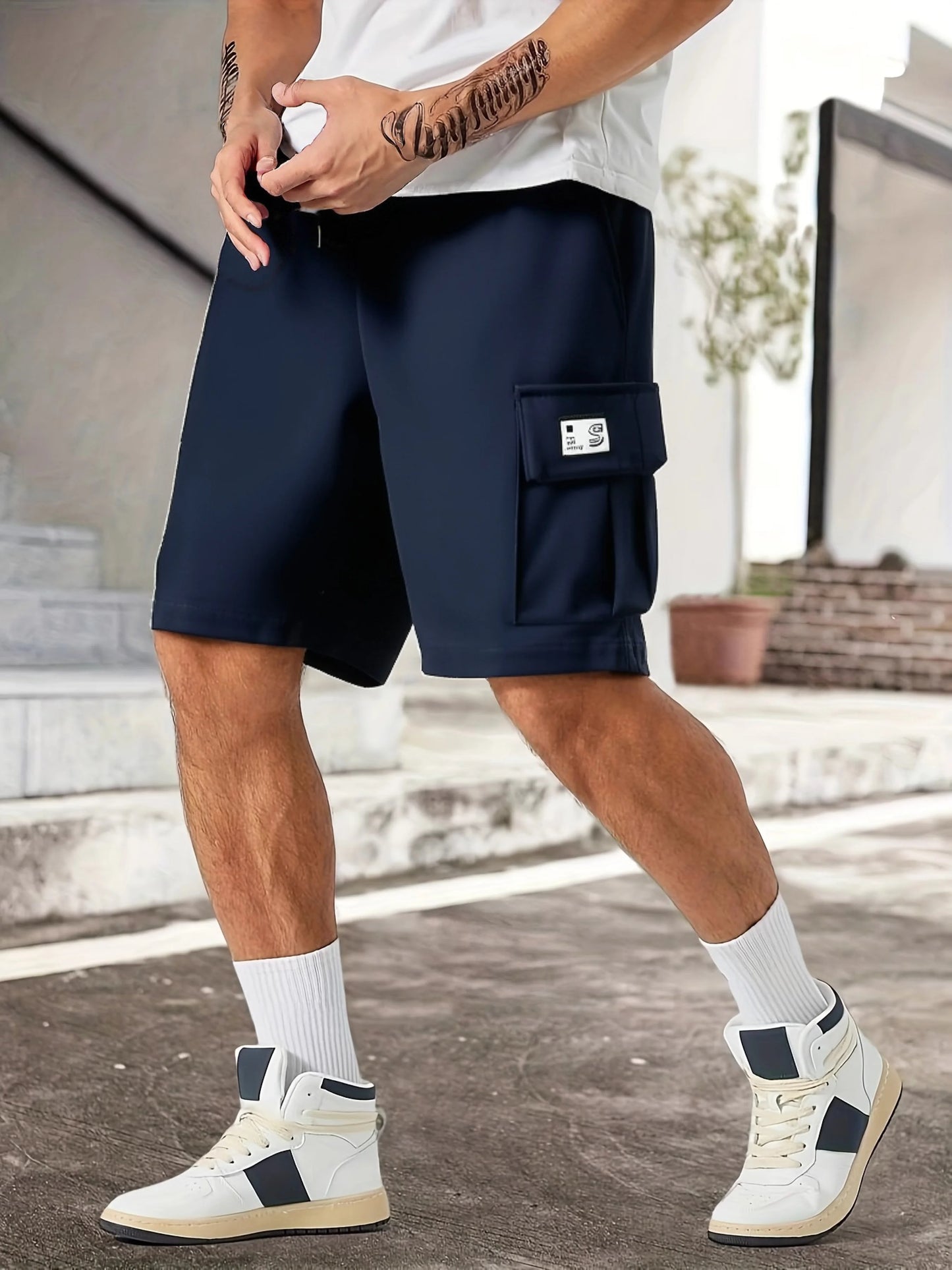 Short Gym Homme Fitness Squat - Workout Running Séchage Rapide