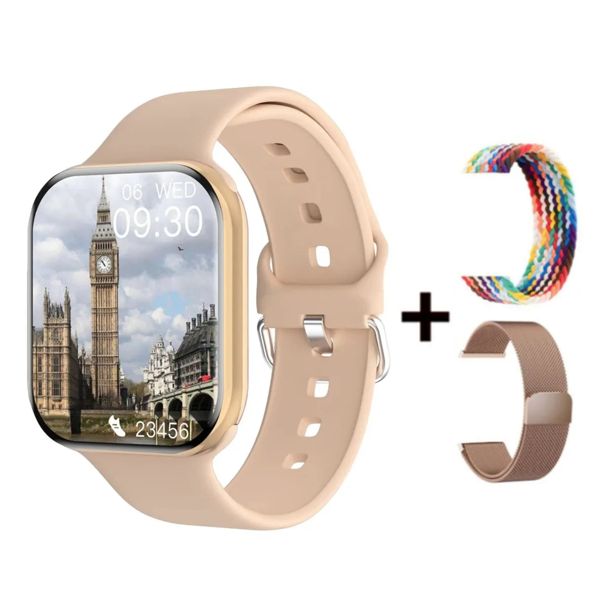 Montre Connectée GPS Series 10 - Smartwatch Bluetooth Étanche NFC Musique Vidéo Android iOS