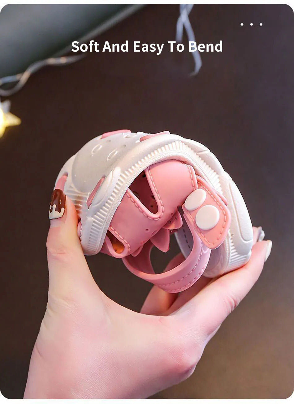 Sandales Fille Été Respirantes Confortables - Chaussures Plage Semelle Souple Antidérapante Casual