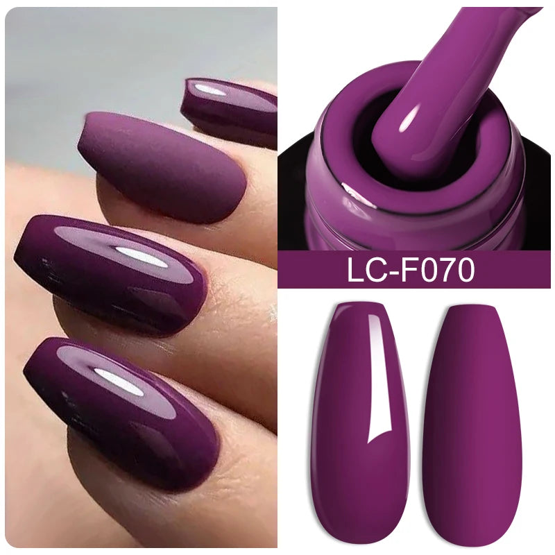 Gel Extension Ongles Paillettes LILYCUTE 15ml - Vernis Semi-Permanent UV Construction Nail Art
