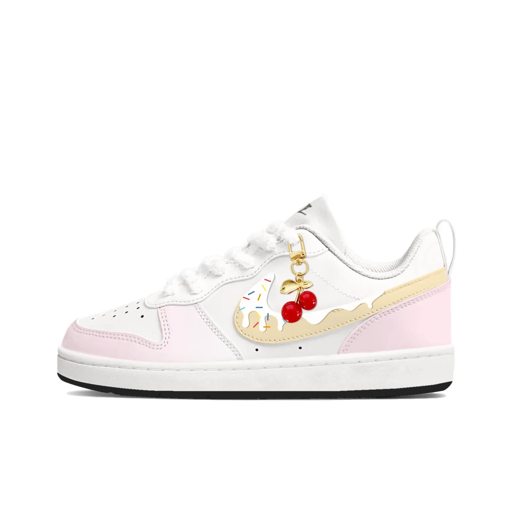 Sneakers Nike Court Borough Cherry Cake Femme – Skate Basse Unisexe