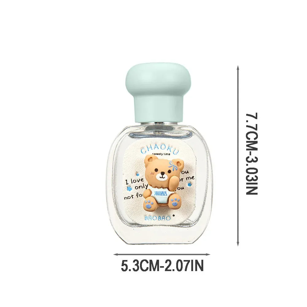 25ml Bear Perfume Women Girls Fruity Floral - Sweet Long-Lasting Eau de Parfum Daily Gift