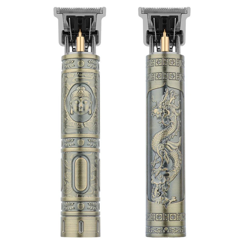 Tondeuse Cheveux Rétro T9 Électrique - Set Complet Barbier Homme Rasoir Zones Sensibles Pro Lence