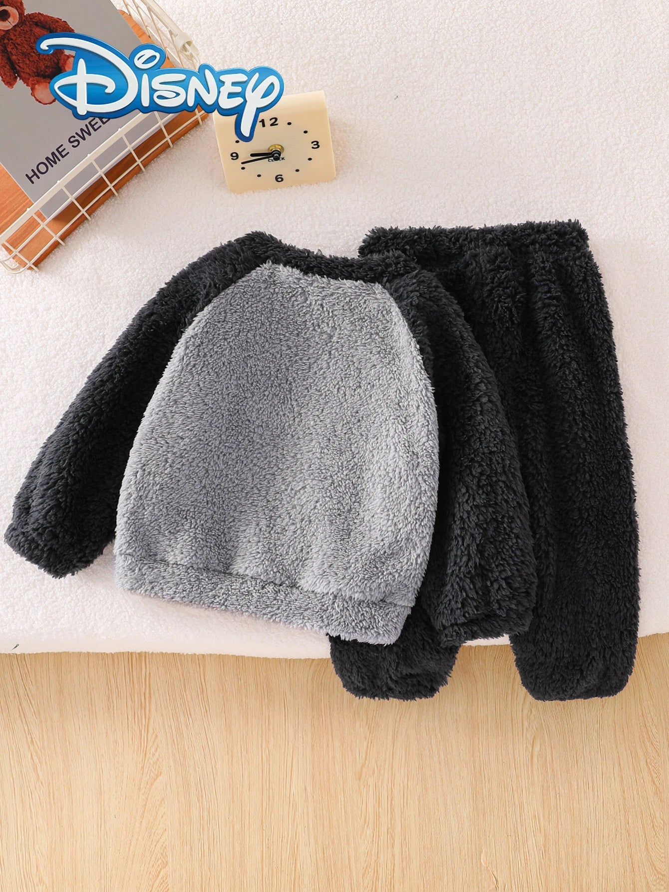 Ensemble 2 Pièces Disney Mickey Mouse pour Bébé Garçon - Sweat Polaire & Pantalon Droit