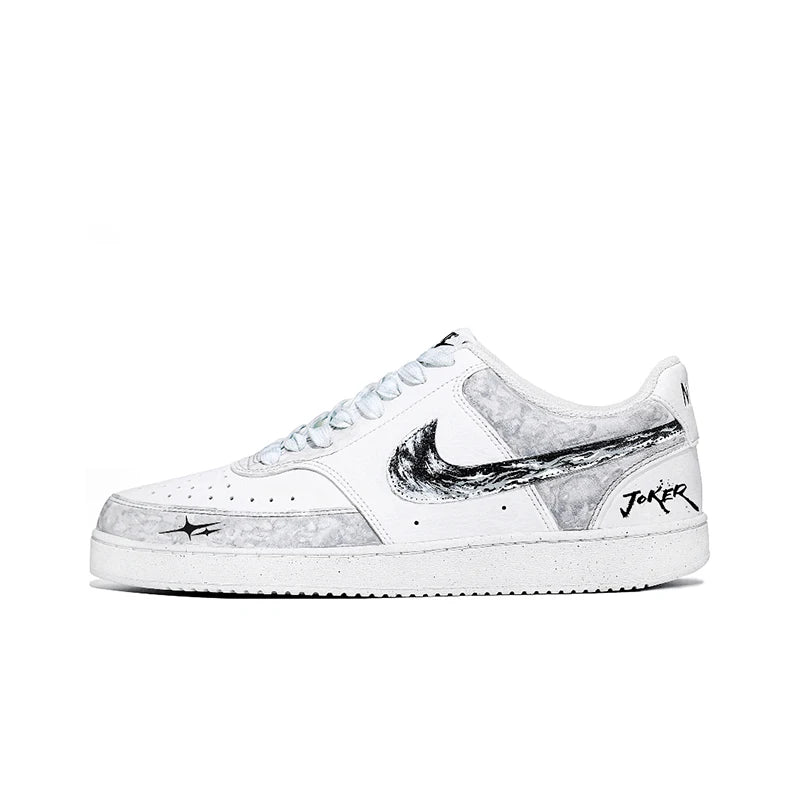 Sneakers Nike Court Vision 1 Custom Tie-Dye – Skate Basse Unisexe