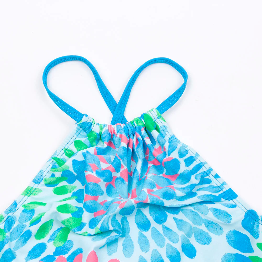 Maillot de Bain Bikini Fille Multicolore - Ensemble 2 Pièces Été