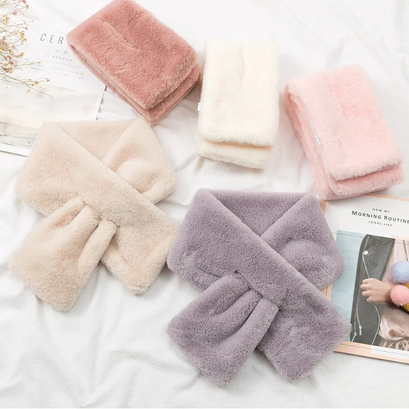 Ensemble Bonnet Écharpe Gants Minnie Mouse Enfant Hiver - Set 3 Pièces Tricoté Chaud Fille Cadeau