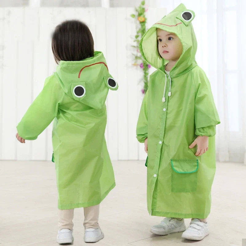 Imperméable enfant cartoon - Style animaux pour garçons et filles