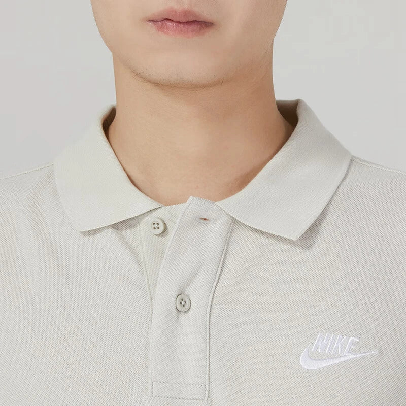 Polo Homme Nike NSW Sportswear – Polyester Respirant, Manches Courtes, Casual