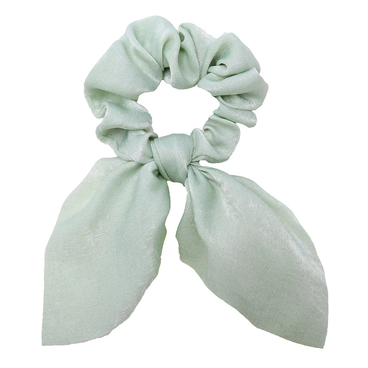 Chouchou Imprimé Floral Léopard Nœud Papillon - Élastique Cheveux Queue de Cheval Femme Fille Accessoires Mode