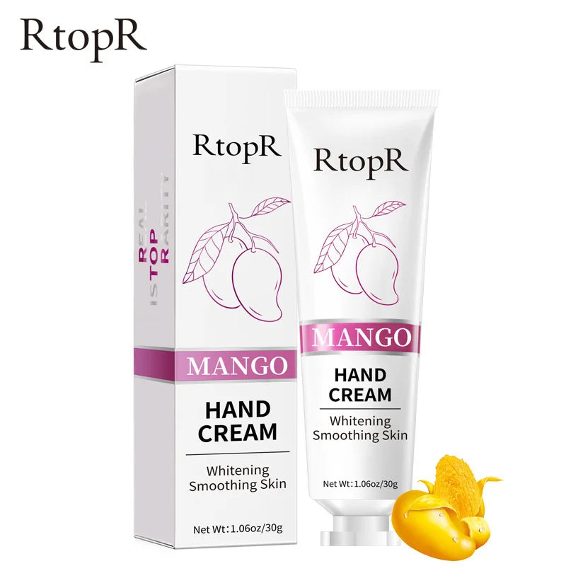 Crème Mains Mangue Hydratante - Raffermissante Éclaircissante Ingrédients Naturels Adoucissante