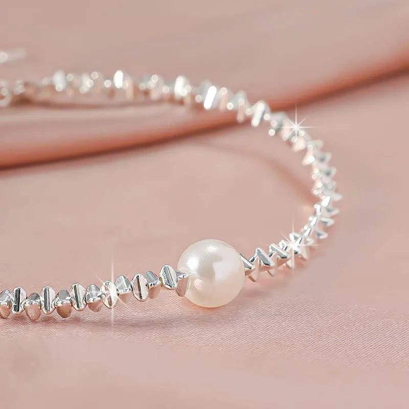 Chaîne Cheville Bohemia Croix Cœur Pendentif - Simple Tempérament Sparkling Ajustable Design Niche Cadeau Femme