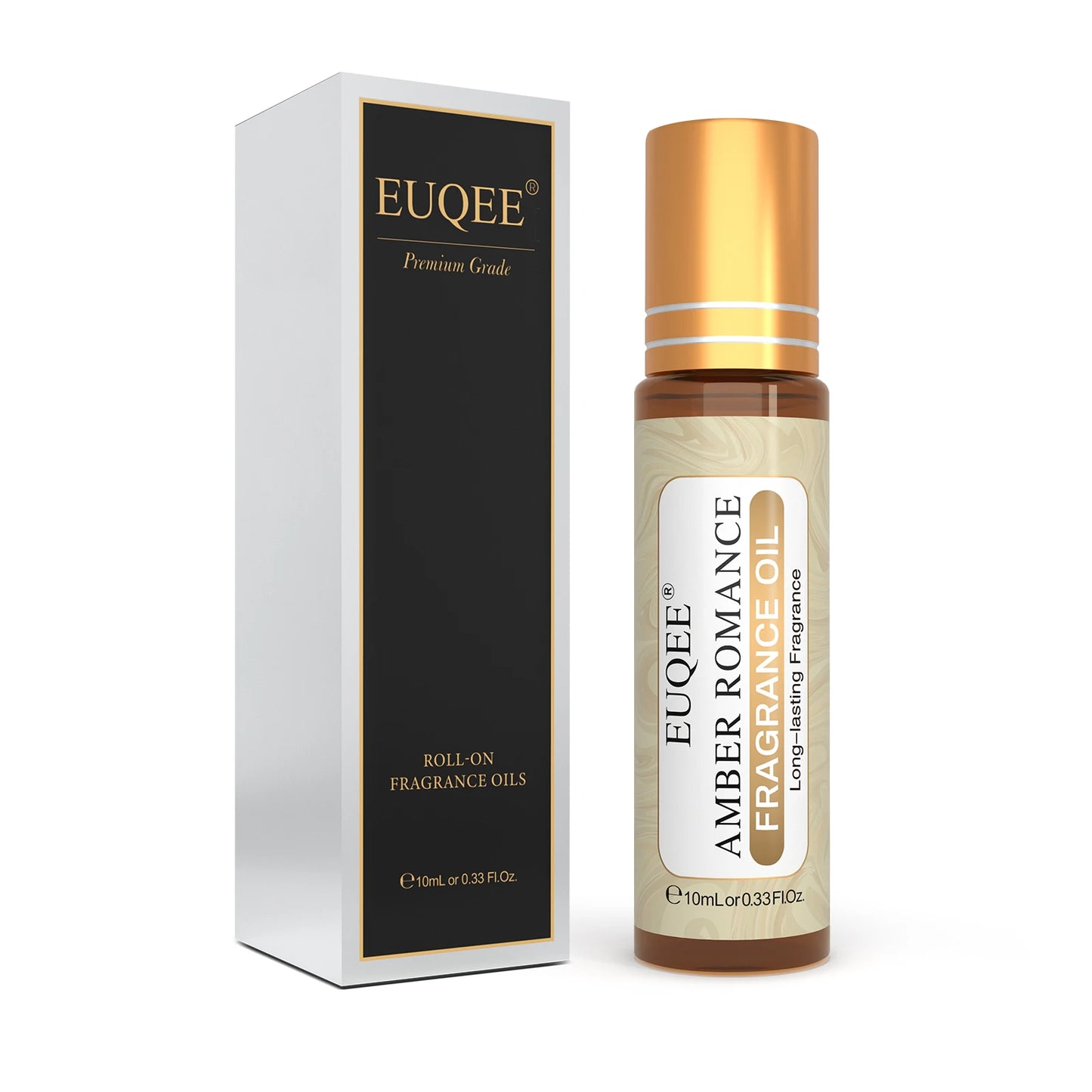 Huile Parfumée Roll-On EUQEE 10ml - Fragrance Longue Tenue La Vie Est Belle CHANCE Jadore Coton Fraise Mangue Homme Femme