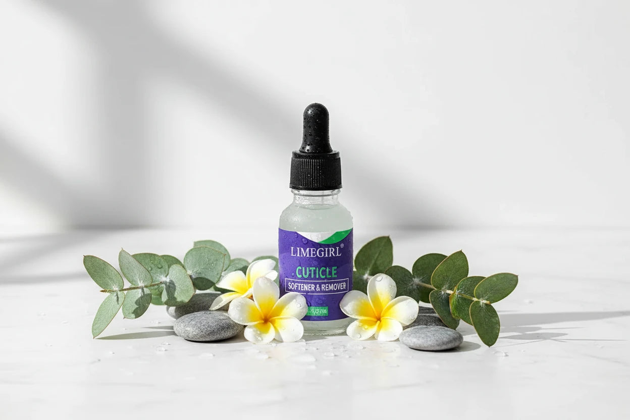 Huile Ramollissante Cuticules 15ml - Retrait Cuticules Gel Envahissantes Adoucit Élimine Exfoliant Ongles Manucure Pédicure