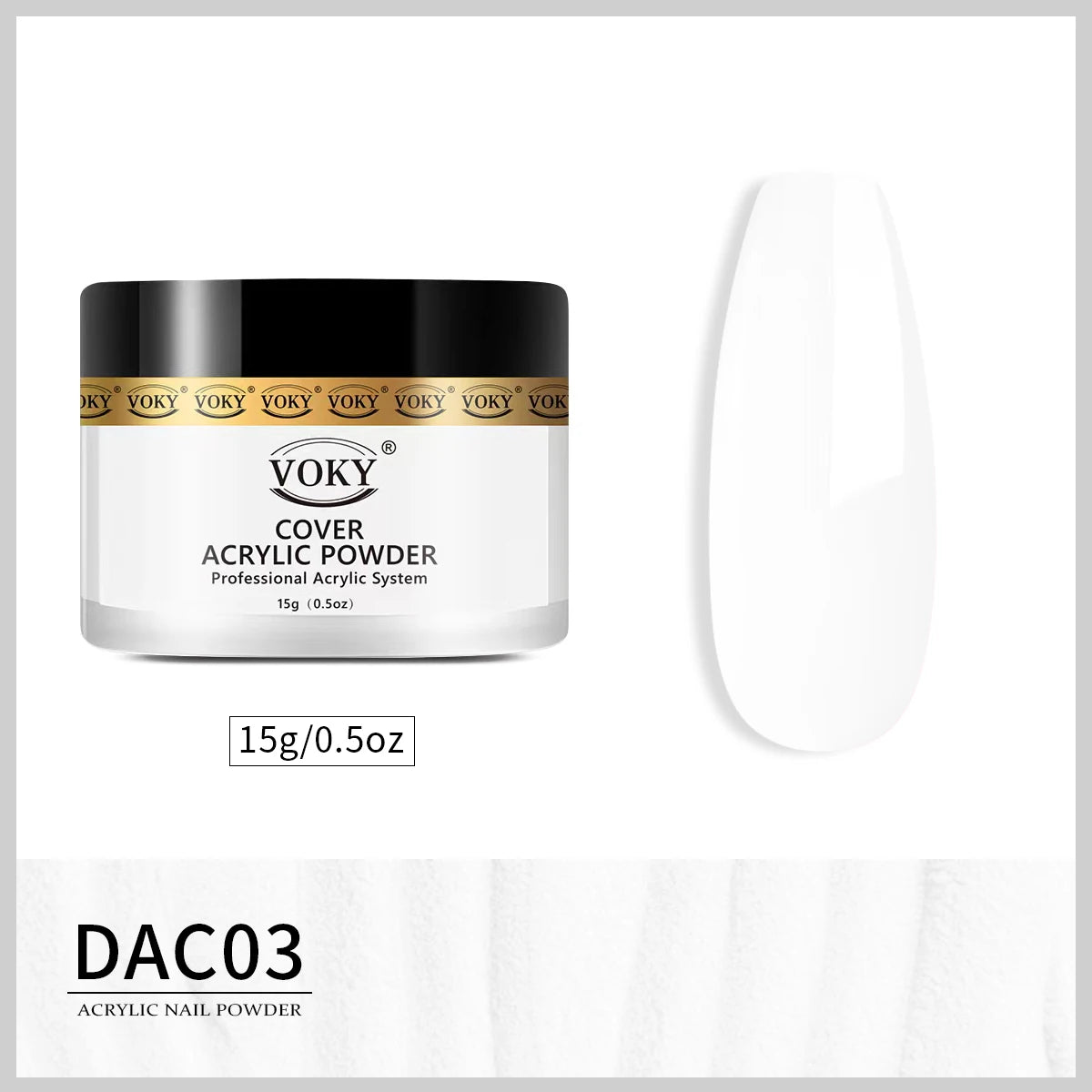 Poudre Acrylique Professionnelle Ongles - À Utiliser avec Liquide Monomère Acrylique Extension Manucure Nail Art