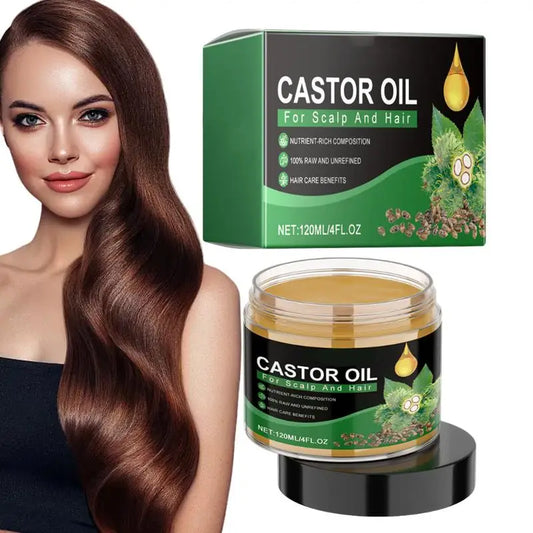 Huile de Ricin Noir Jamaïcain - Soin Capillaire Croissance Réparation 120ml
