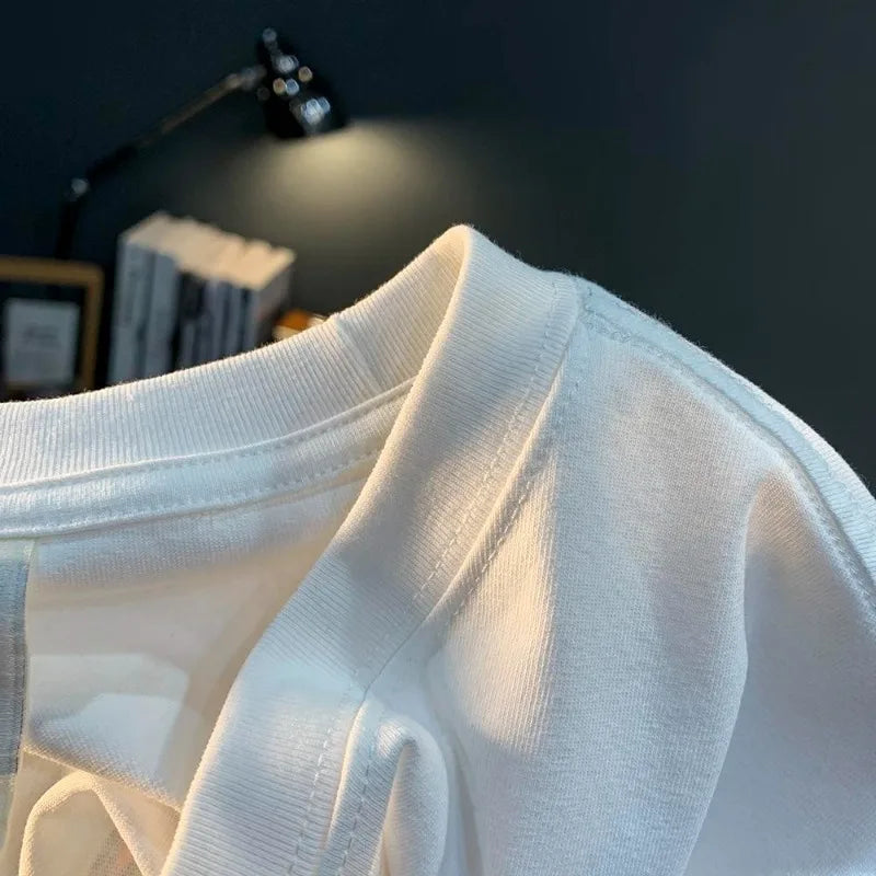 T-Shirt Homme Moto Rétro Honda - Hip-Hop Racing Vintage