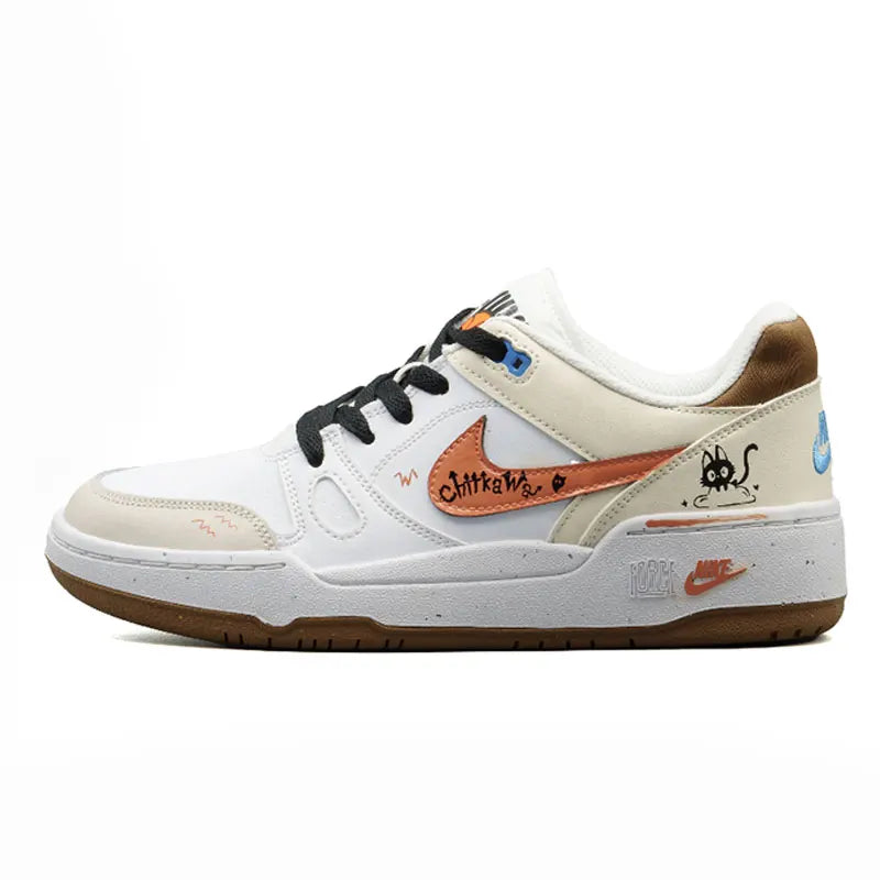 Sneakers Nike Full Force Custom KitKat Cat – Skate Streetwear Homme