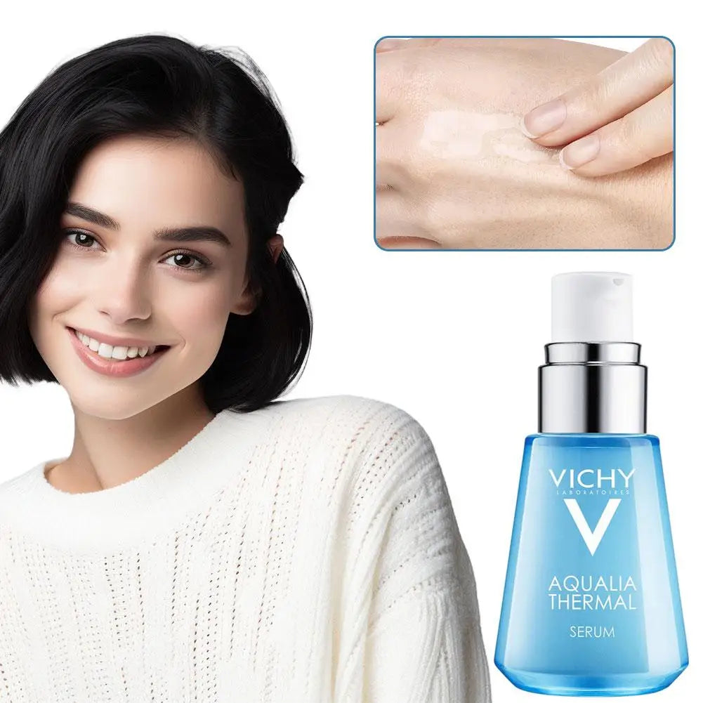 Sérum Visage Nourrissant Vichy 30ml - Hydratation Profonde Réparateur Apaisant Peau Sensible Anti-Rides Illuminateur