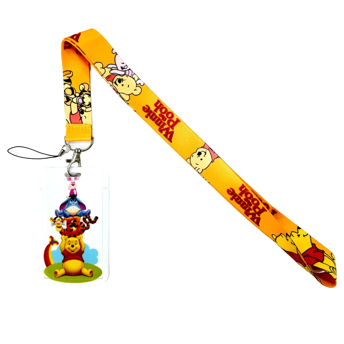 Lanière Tour de Cou Anime - Porte-Clés Badge ID Carte Crédit Téléphone Accessoire Charm Kawaii