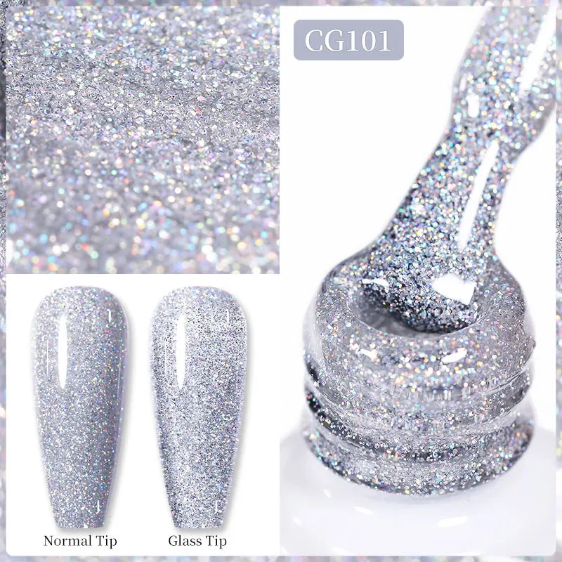 Vernis Gel BORN PRETTY Noir Jelly Nude 10ml - 74 Couleurs Translucide Semi-Permanent UV LED Nail Art DIY Maison