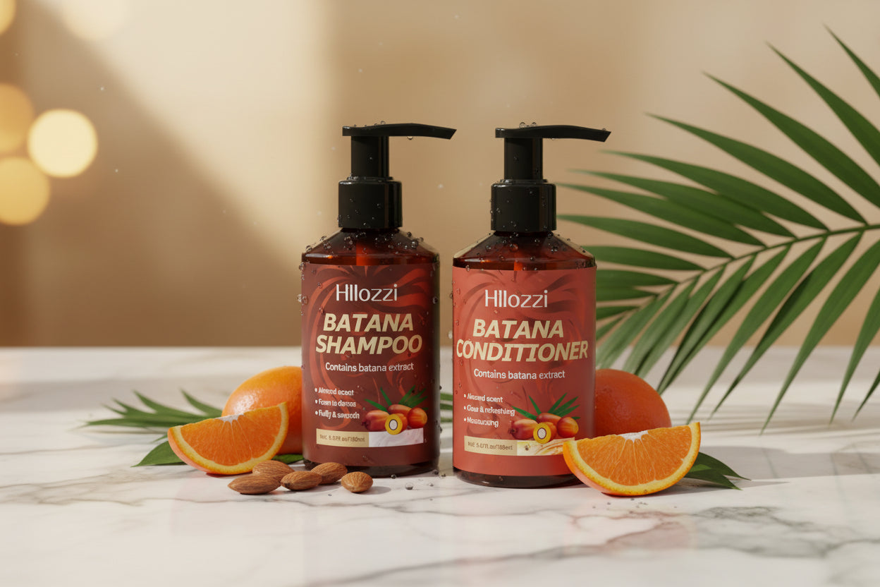 Duo Shampoing & Après-Shampoing Batana - Cheveux Lisses