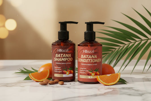 Duo Shampoing & Après-Shampoing Batana - Cheveux Lisses